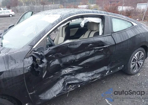 2017 Honda Civic Ex-T z USA, uszkodzony, nr VIN 2HGFC3A3XHH361255